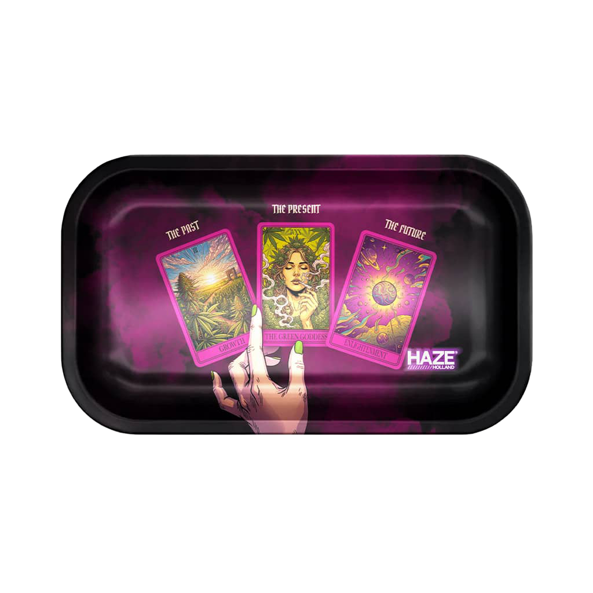 Haze Holland: Pink Vice - Large Rolling tray