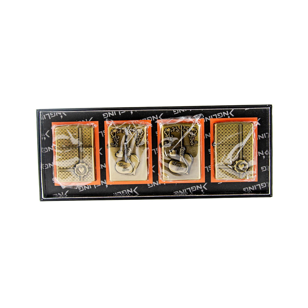 Sparkys Zippo Style Oil Lighters (4 Pack)