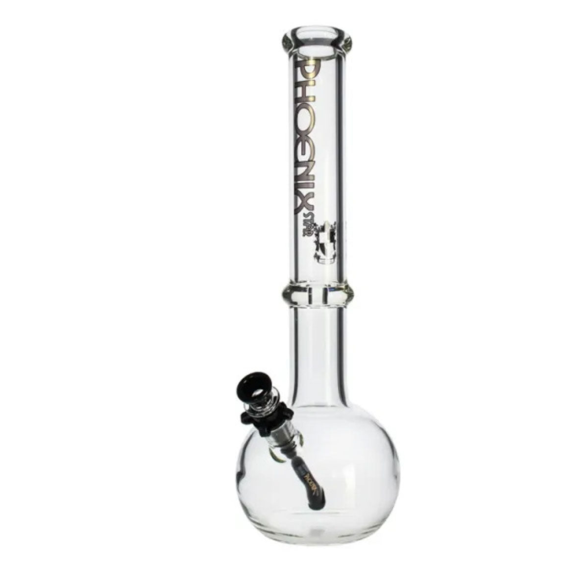 Phoenix Star: 7mm Thick 18" Ice Catcher Straight Glass Bong