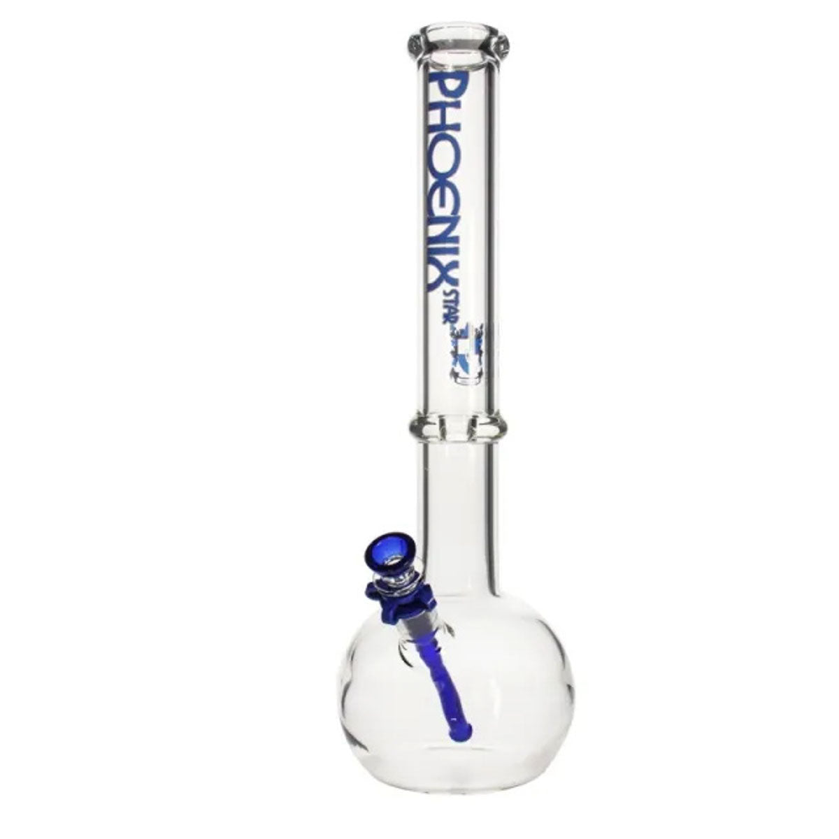 Phoenix Star: 7mm Thick 18" Ice Catcher Straight Glass Bong