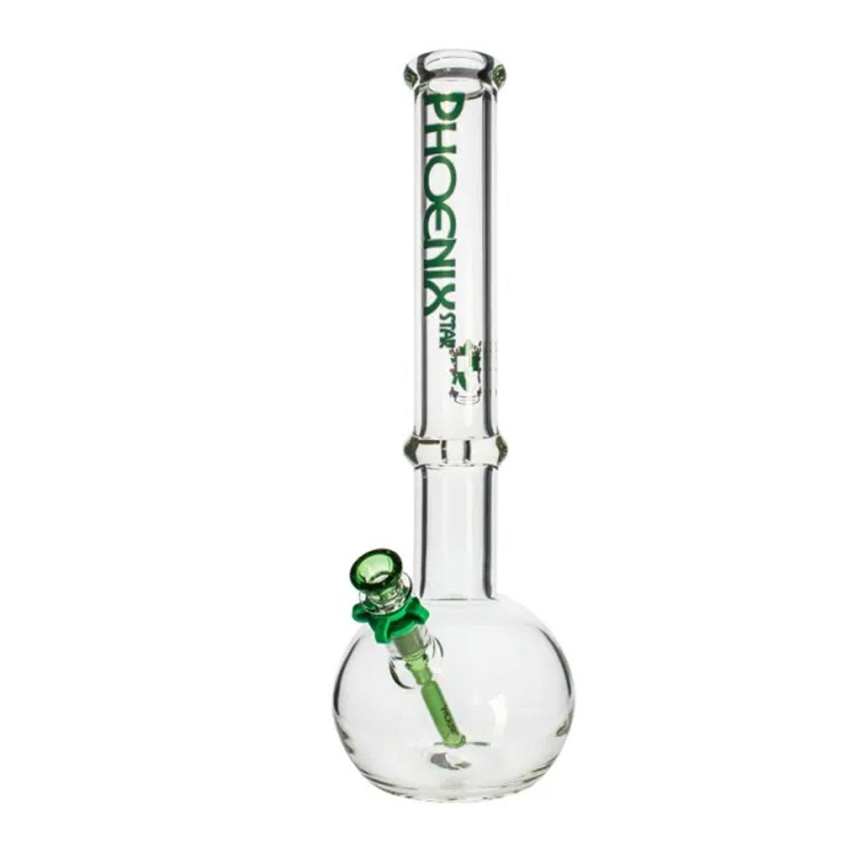 Phoenix Star: 7mm Thick 18" Ice Catcher Straight Glass Bong