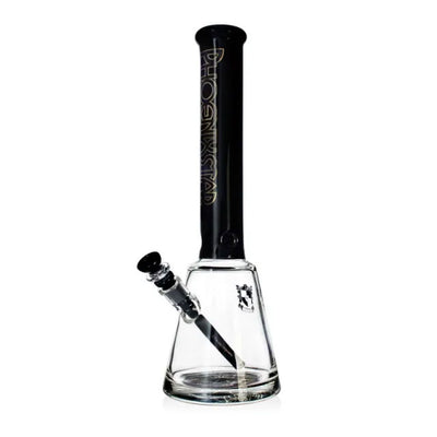 Phoenix Star: 18" 7mm Thick Heavy Duty Glass Beaker Bong - (HF109) (Discontinued)