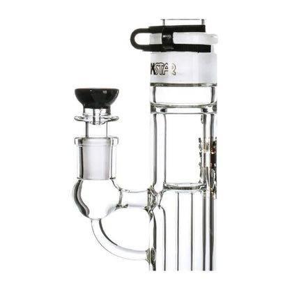 Phoenix Star: 16" Freezable Straight Tube Glycerine Bong With Recycler And Showerhead Perculator - (HF508)