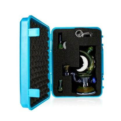 Phoenix Star: Crescent Moon 4 Piece Dab Rig Kit (HF608)