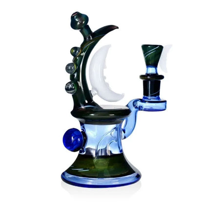 Phoenix Star: Crescent Moon 4 Piece Dab Rig Kit (HF608)