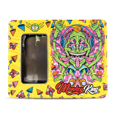 Monkey King Hypnotic Large Metal Storage Box with Window