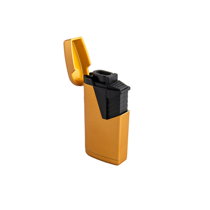 Zengaz Zl-9 Metallic Icy Twin Jet Lighters (12 Pack)