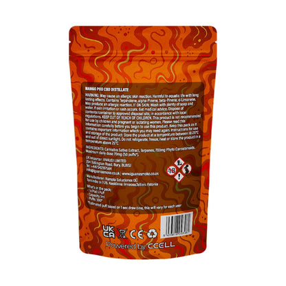 Iguana Smoke I-Puff Replacement Pod: Mango - 700mg (Single Piece)