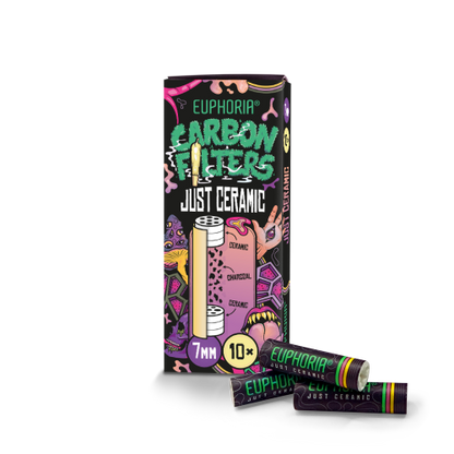 Euphoria Just Ceramic Carbon Filters (30pcs x 10)