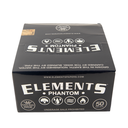 Elements Phantom King Size Wide Papers - (50 Pack)