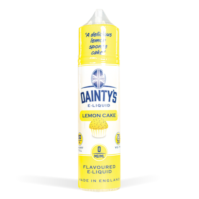 Dainty's 50ml E-Liquid Shortfills - Lemon Cake