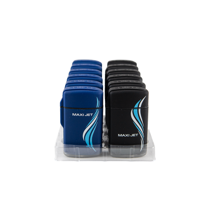 Zengaz Zl-10 Rubberized Maxi Jet Lighters (12 Pack)