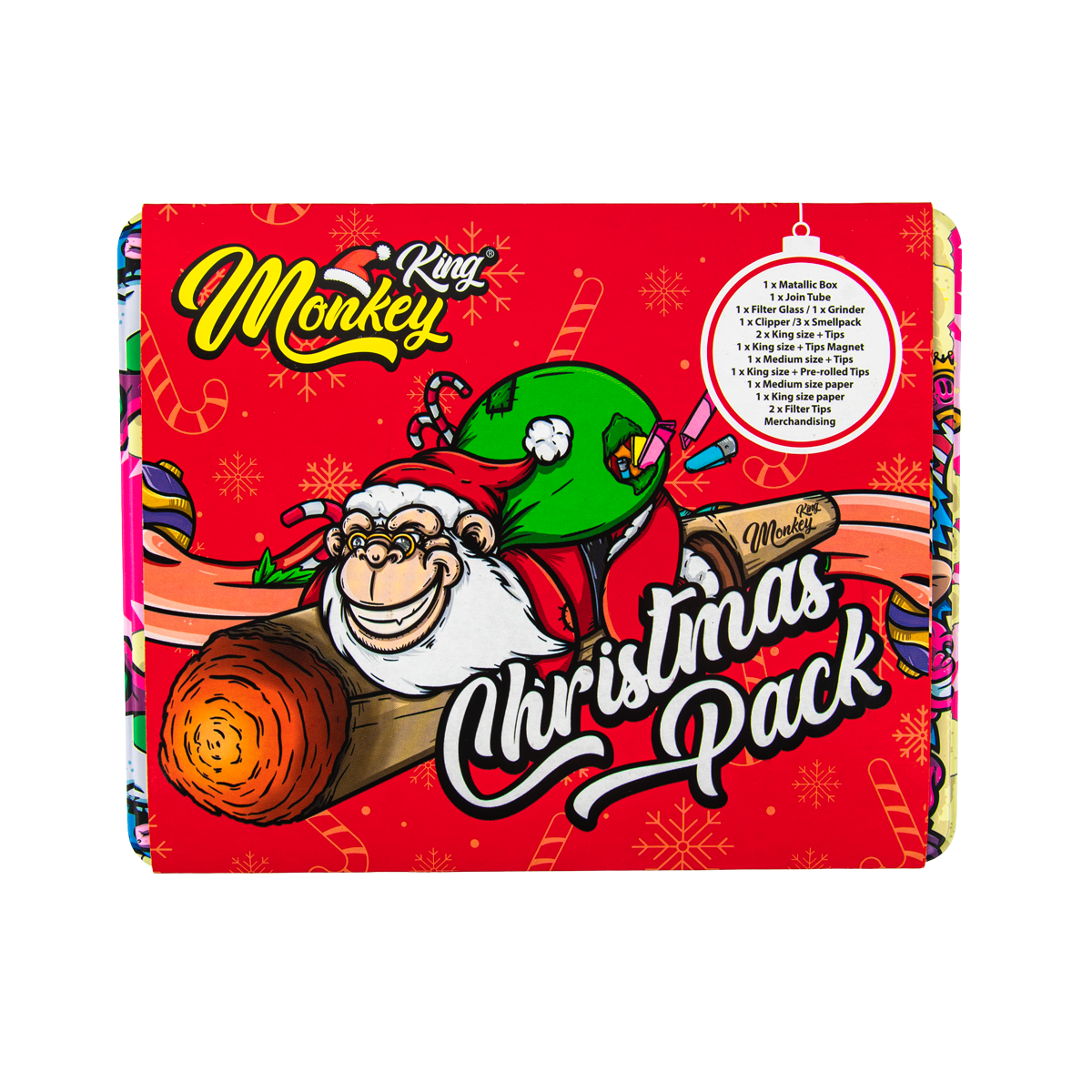 Monkey King Mixed Smoking Gift Set: Christmas Pack (Single Piece)