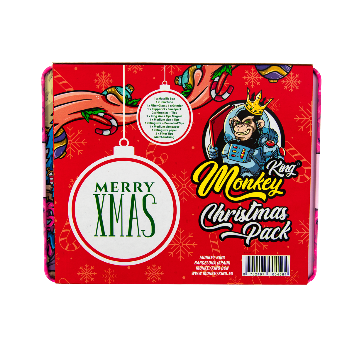 Monkey King Mixed Smoking Gift Set: Christmas Pack (Single Piece)