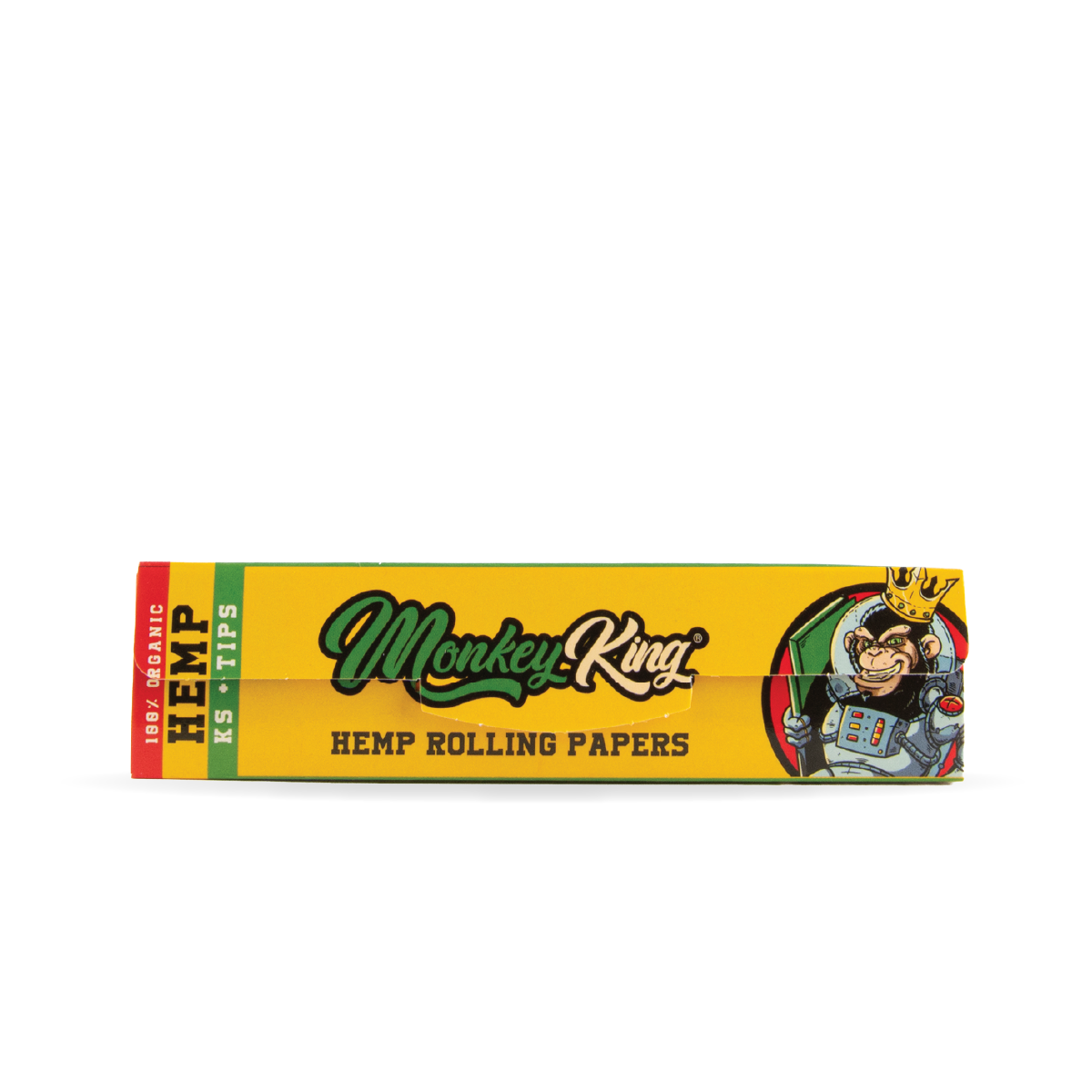 Monkey King Rolling Papers & Tips: Hemp - King Size (24 Pack)