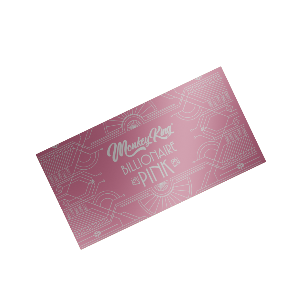 Monkey King Rolling Papers + Tips: Billionaire Pink - King Size (24 Pack) [COMING SOON]