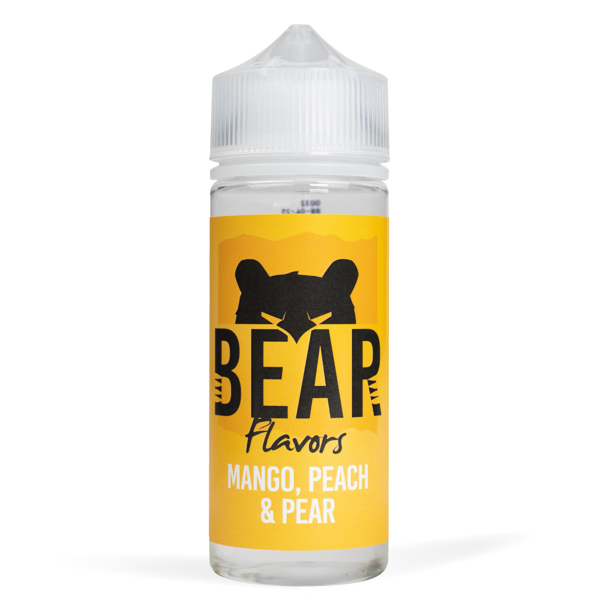 Bear 100Ml E Liquid Shortfills Mango, Peach & Pear 100Ml