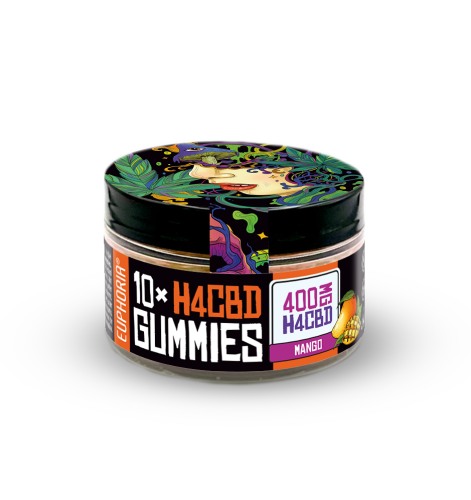 Euphoria H4CBD Gummies 400mg - Mango