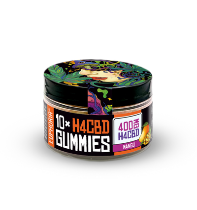 Euphoria H4CBD Gummies 400mg - Mango