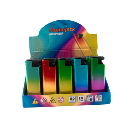 Flamejack Windproof Lighters (25 Pack)