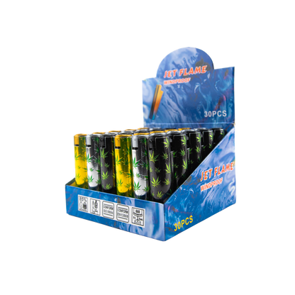 Sparkys Metallic Jet Lighters (30 Pack)
