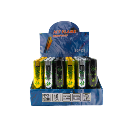Sparkys Metallic Jet Lighters (30 Pack)