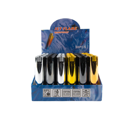 Sparkys Metallic Jet Lighters (30 Pack)