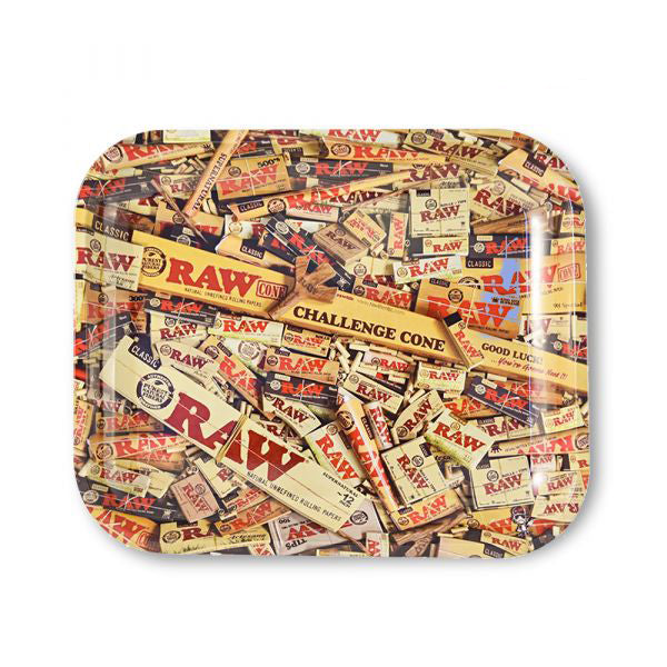 RAW 'Mixed Products' Rolling Tray (X Large 27.5 x 34)