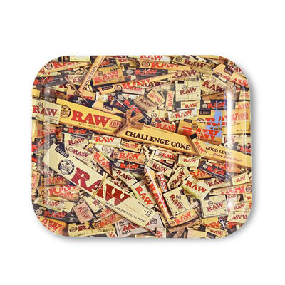 RAW 'Mixed Products' Rolling Tray (X Large 27.5 x 34)