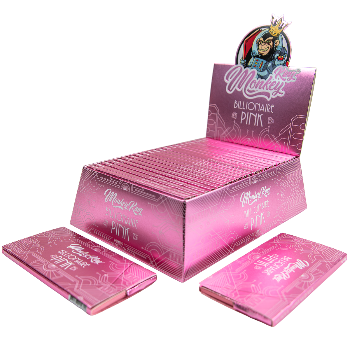 Monkey King Billionaire Pink Kingsize Full CDU With Packs