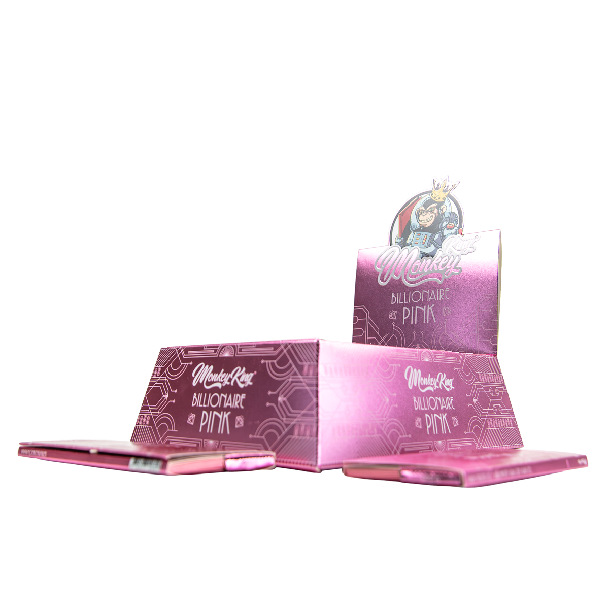 Monkey King Billionaire Pink Kingsize Full Angle