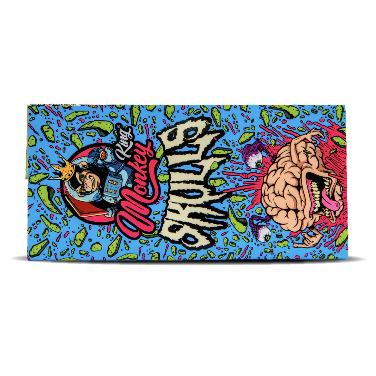 Monkey King Skulls Magnetic Unbleached Papers & Tips (24pcs)