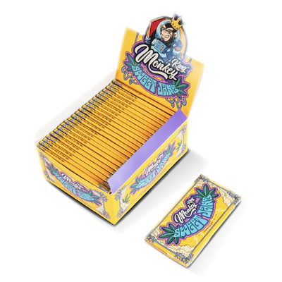 Monkey King Sweet Jane Unbleached King Size Papers & Tips (24pcs)