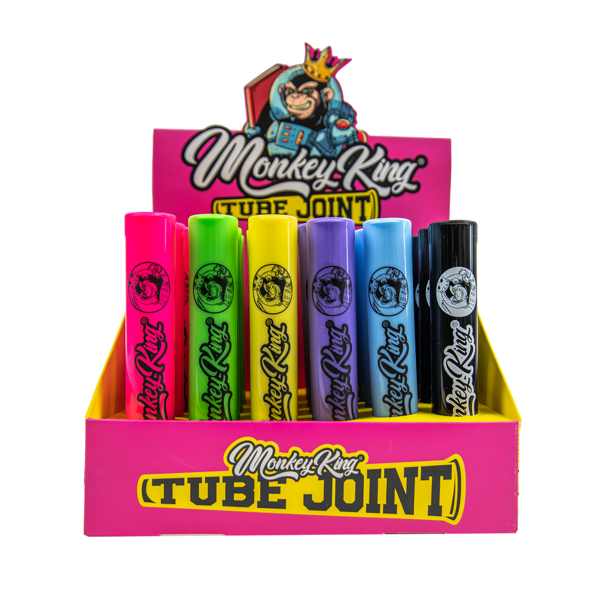 Monkey King: Joint Tubes Mixed Colours (24 Pack)