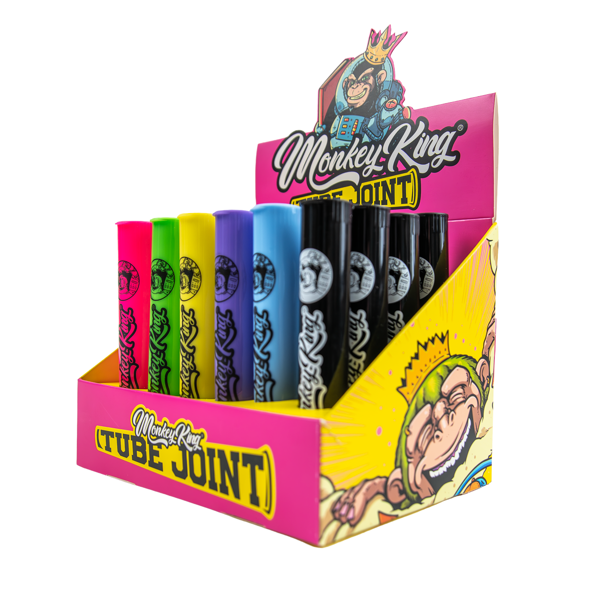 Monkey King: Joint Tubes Mixed Colours (24 Pack)