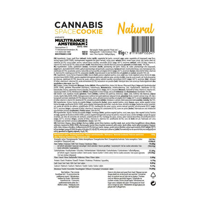 Multitrance Cannabis Space Cookie - Natural