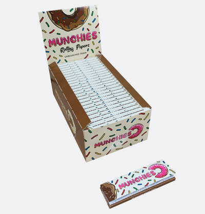 Monkey King Munchies 1¼ Ultra Thin Unbleached Rolling Papers (50pcs)