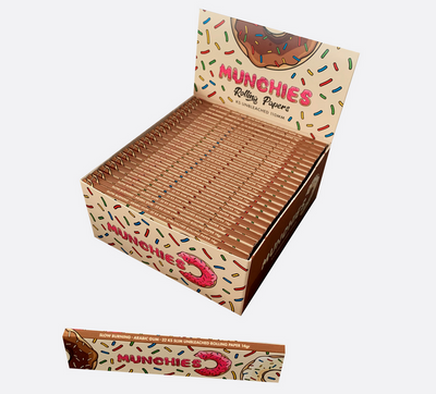 Monkey King Munchies King Size Ultra Thin Unbleached Rolling Papers (50pcs)
