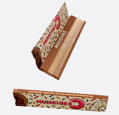 Monkey King Rolling Papers: Munchies Ed. - King Size Unbleached (50 Pack)