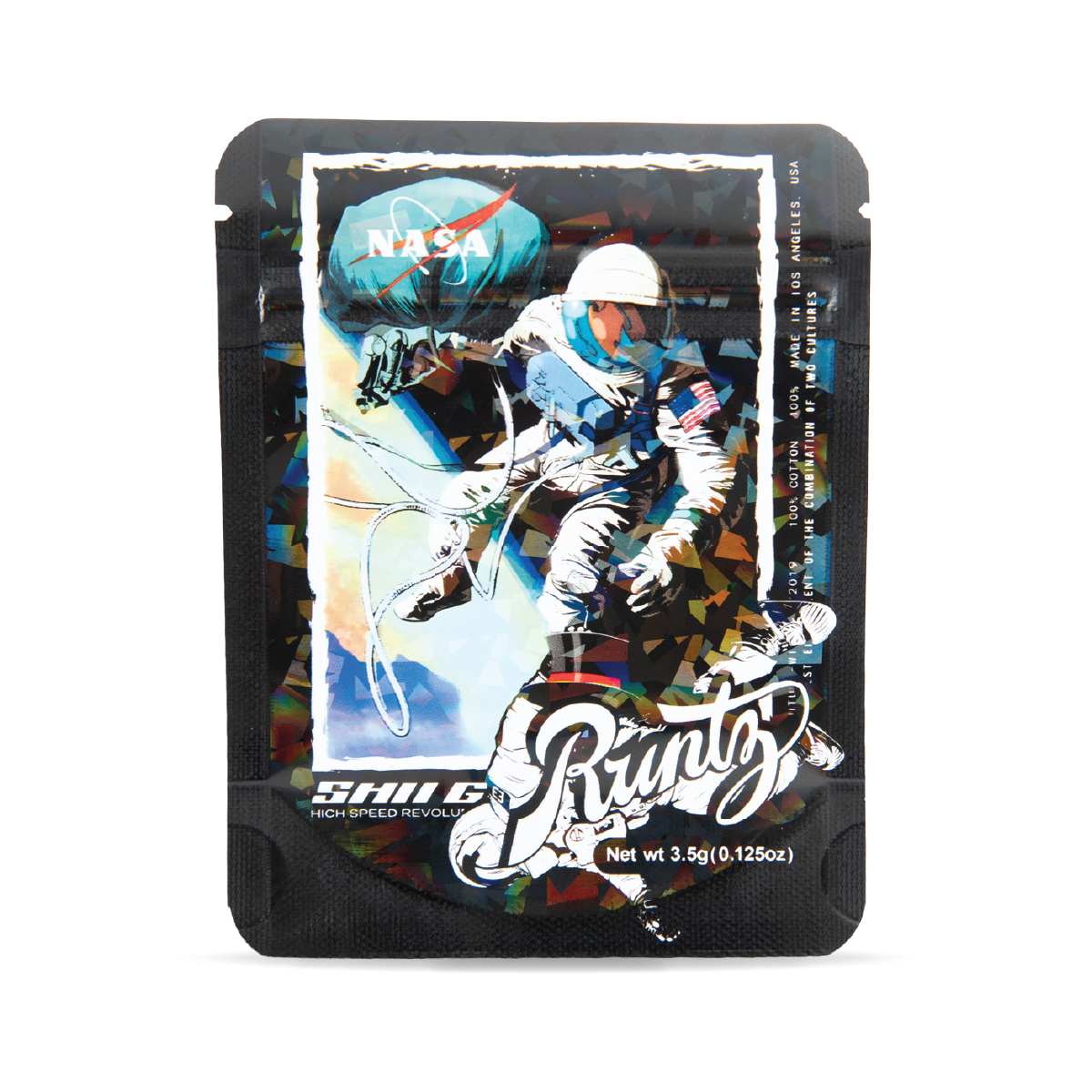 50 PACK MYLAR BAG - NASA RUNTZ