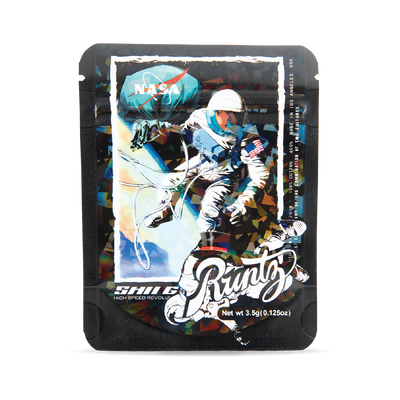50 PACK MYLAR BAG - NASA RUNTZ
