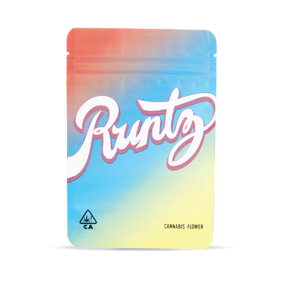 50 PACK MYLAR BAG - RGB RUNTZ