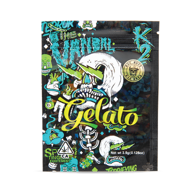 50 PACK MYLAR BAG - THE VANDAL GELATO