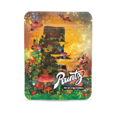 50 PACK MYLAR BAG - TREE STUMP RUNTZ