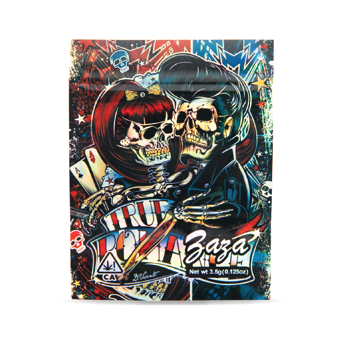 50 PACK MYLAR BAG - TRUE ROMANCE ZAZA