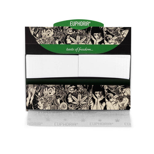 Euphoria King Size Slim Rolling Papers + Filters - Mystical (Full Box)