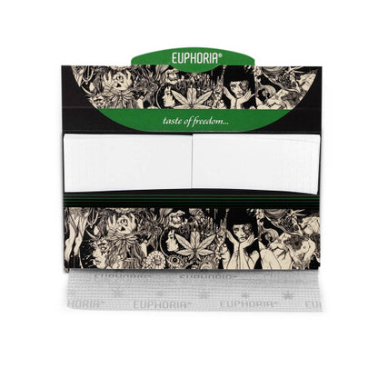 Euphoria King Size Slim Rolling Papers + Filters - Mystical (Full Box)