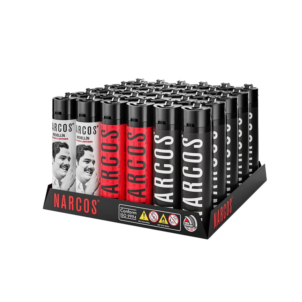Narcos Lighters Display - Design 2