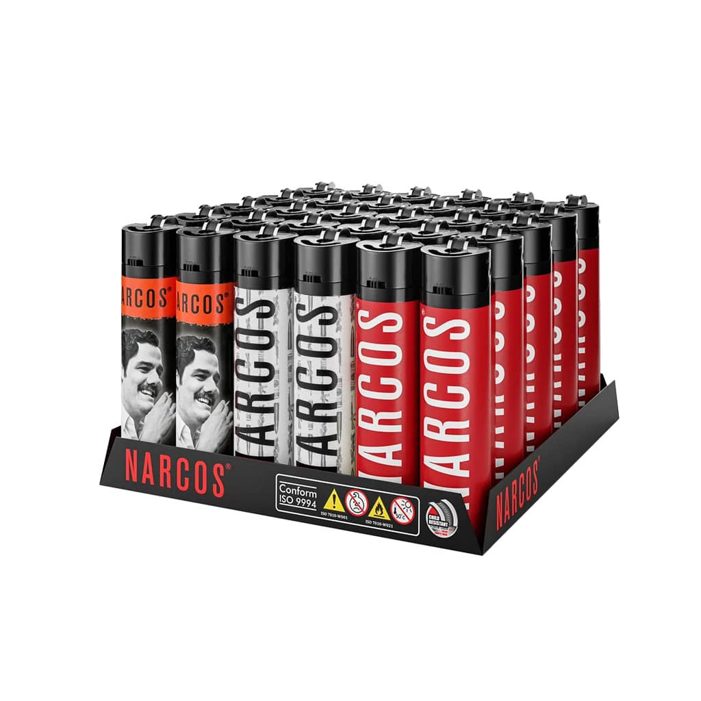 Narcos Lighters Display - Design 1