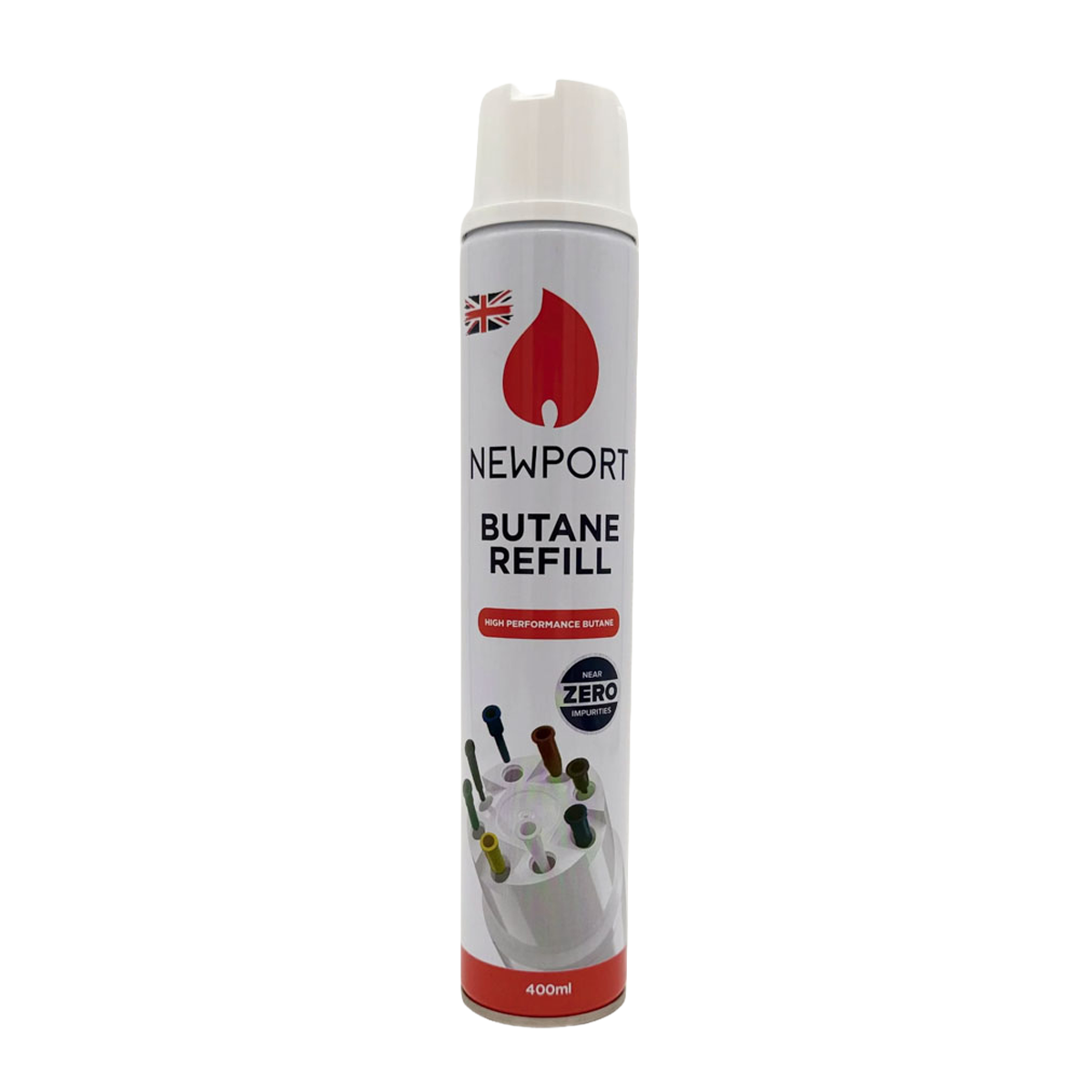 Newport: Butane Gas 400ml - (12 Pack)
